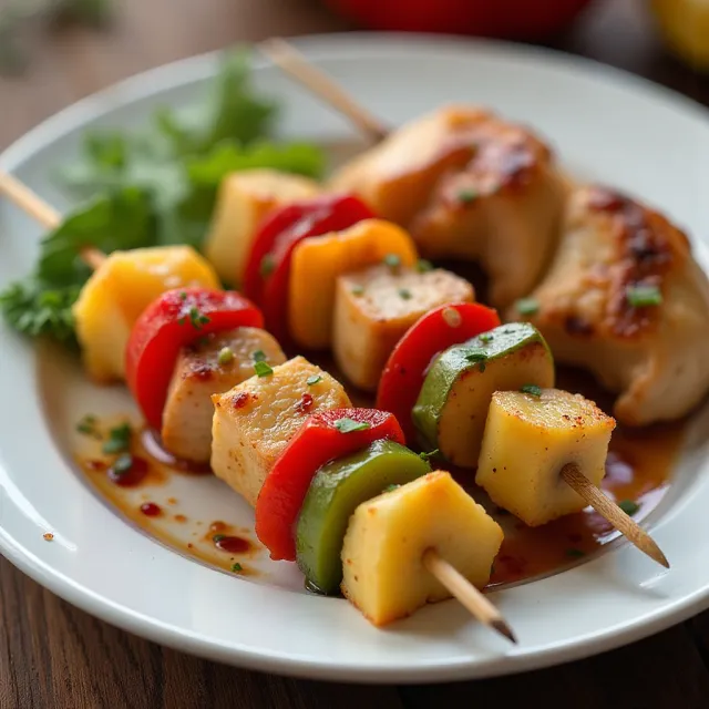 Teriyaki Chicken Kabobs