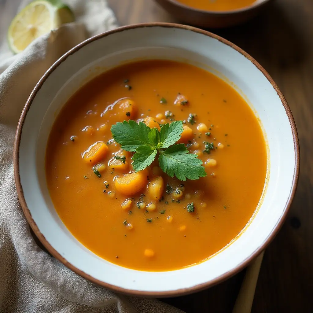 Apricot Lentil Soup