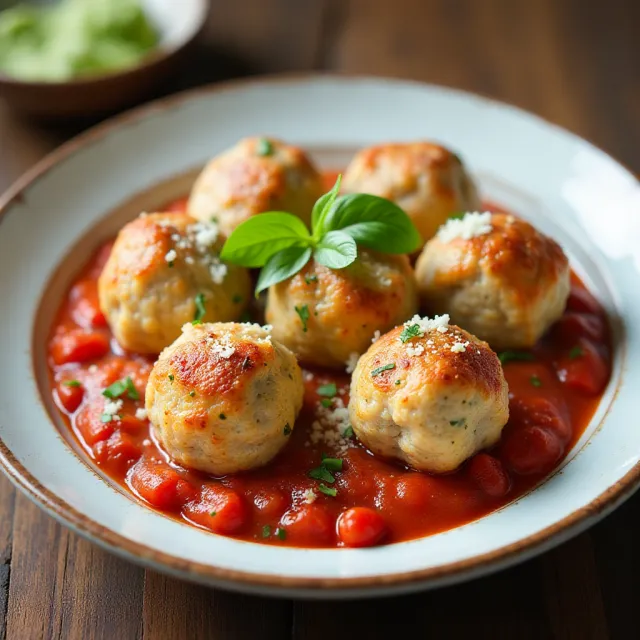 Chicken Ricotta Meatballs