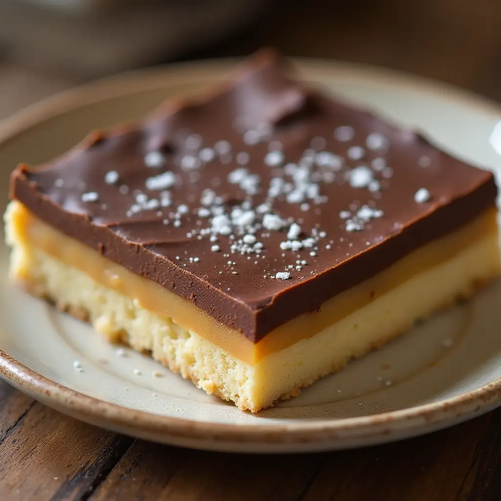 No-Bake Millionaire’s Shortbread