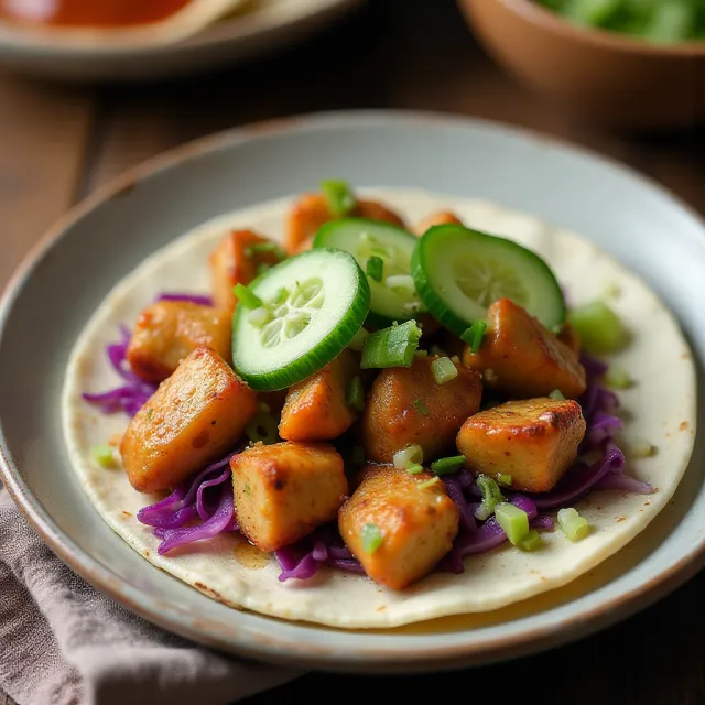Chicken Thigh Bulgogi Tacos