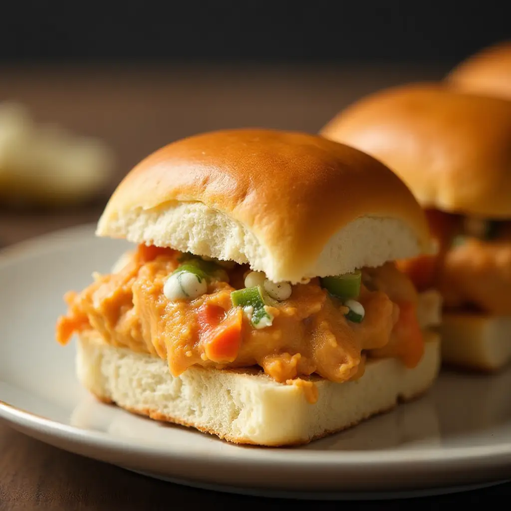 Easy Buffalo Chicken Sliders