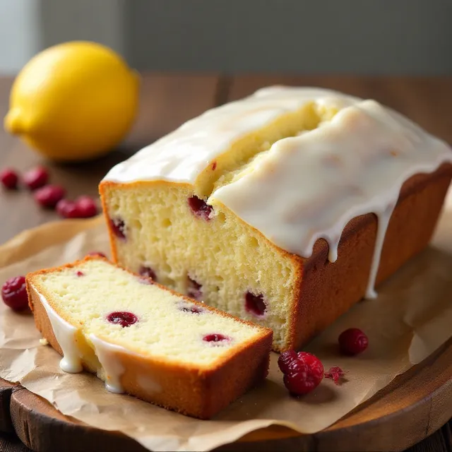 Lemon Cranberry Bread