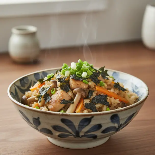 鴻禧菇韓式海苔炊飯