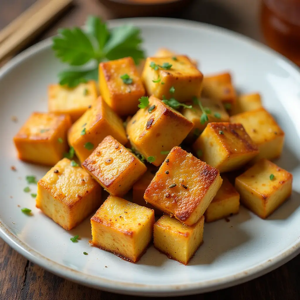Easy Air Fryer Tofu