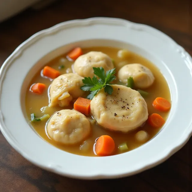 Grandma's Chicken and Dumplings