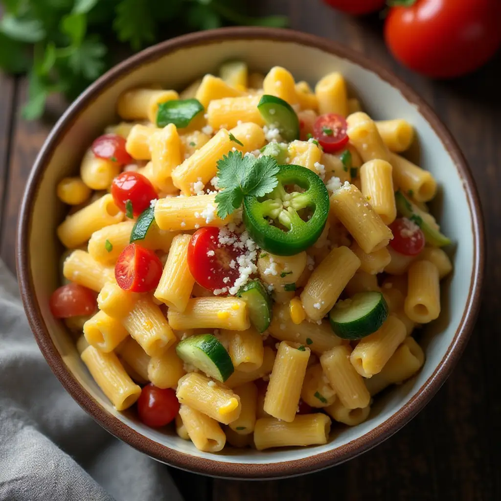 Mexican Street Corn Pasta Salad