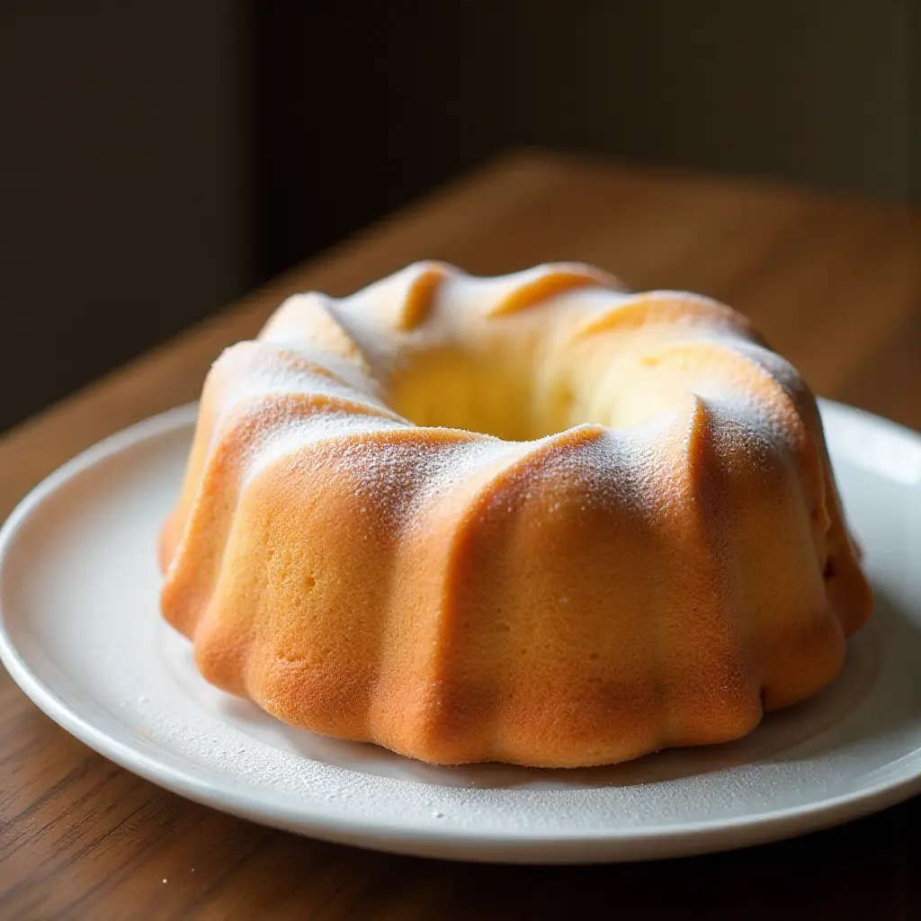 Honey Angel Food Cake