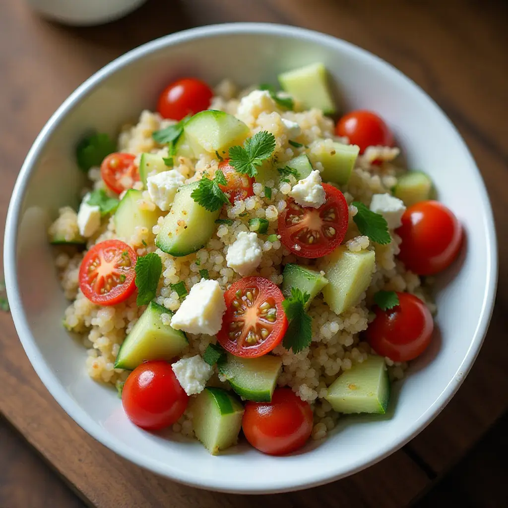 Quinoa Summer Salad with Feta