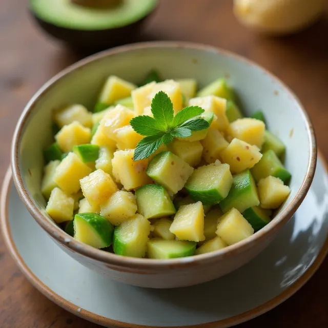 Avocado Pineapple Salad