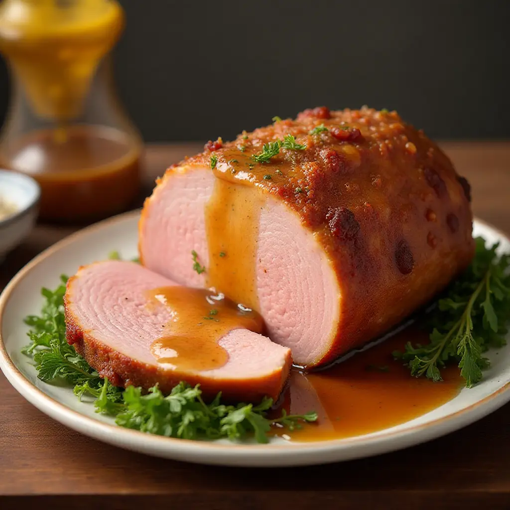 Brown Sugar and Mustard Ham Glaze