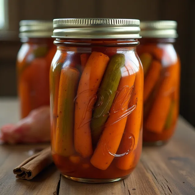 Red-Hot Cinnamon Pickles