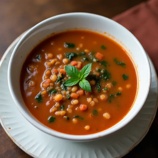 Bryan's Spicy Red Lentil Soup