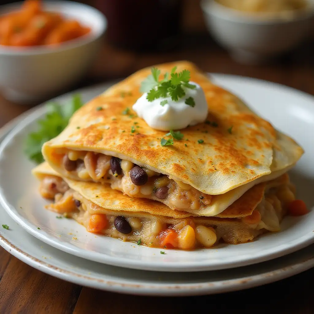 Easy Chicken Quesadillas