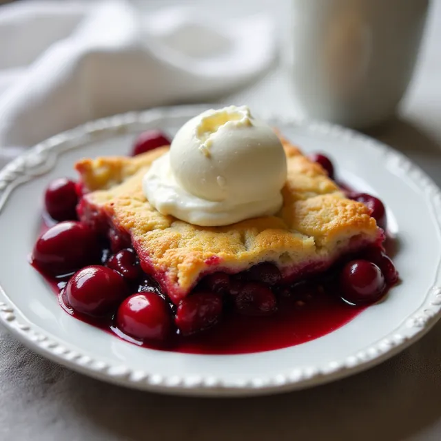 Cherry Cobbler