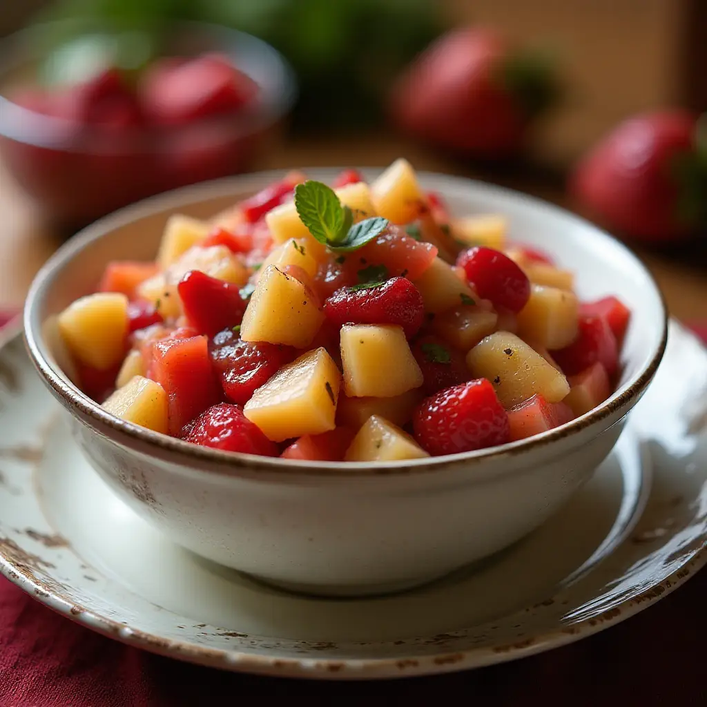 Pineapple Cranberry Relish