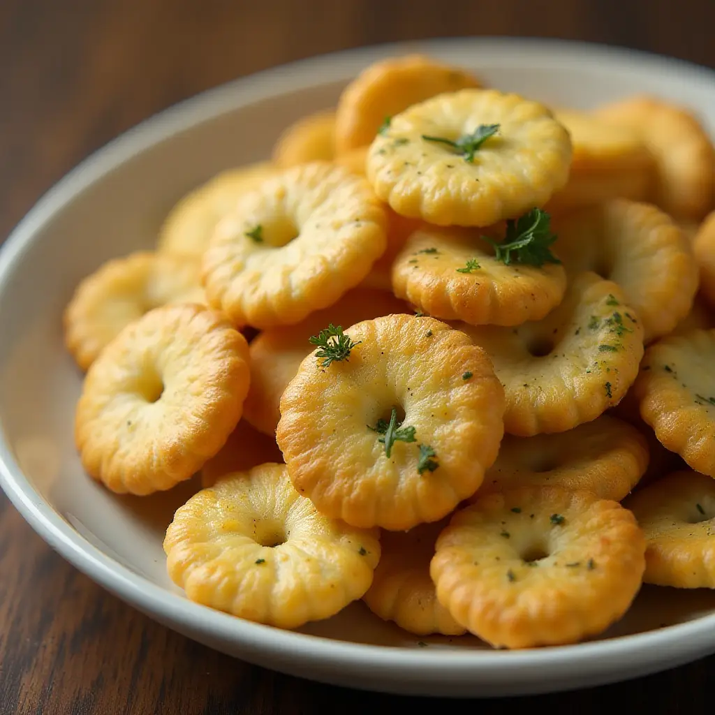 Tasty Seasoned Oyster Crackers