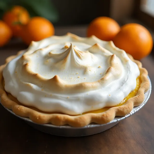 Orange Meringue Pie