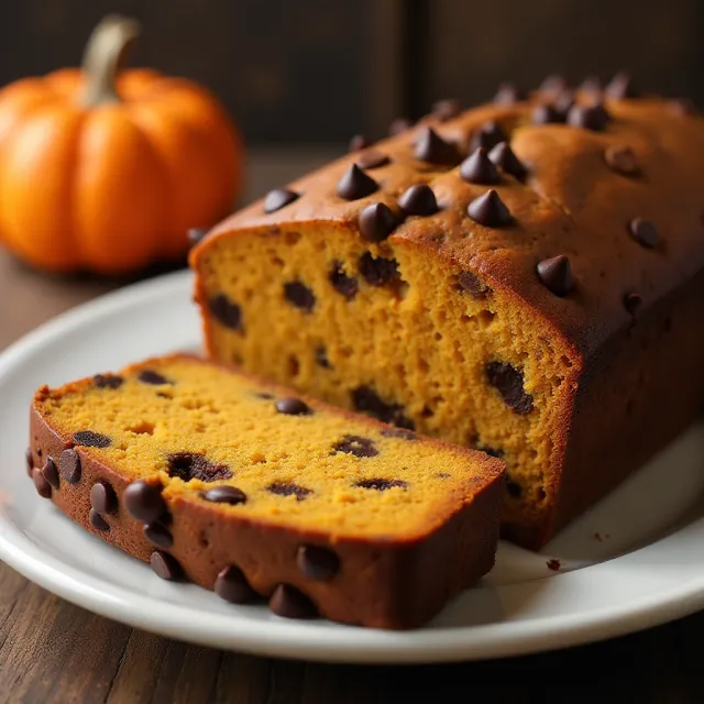 Chocolate Chip Pumpkin Bread