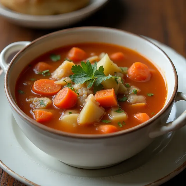 Turkey Carcass Soup