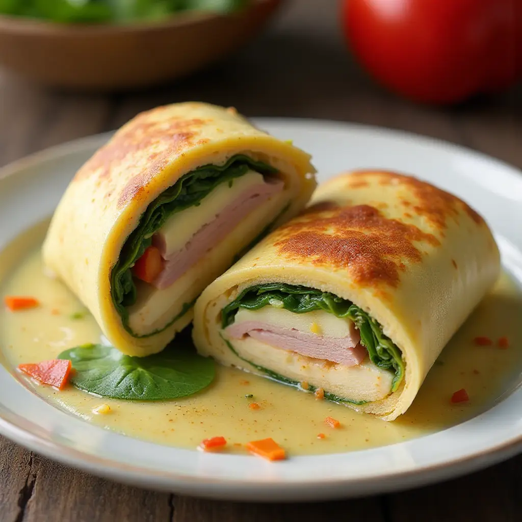 Everything But the Bagel Cottage Cheese Wrap