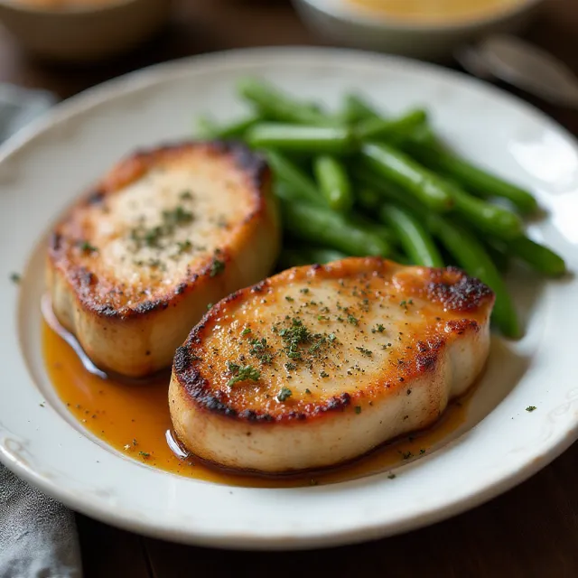Perfect Simple Roasted Pork Chops