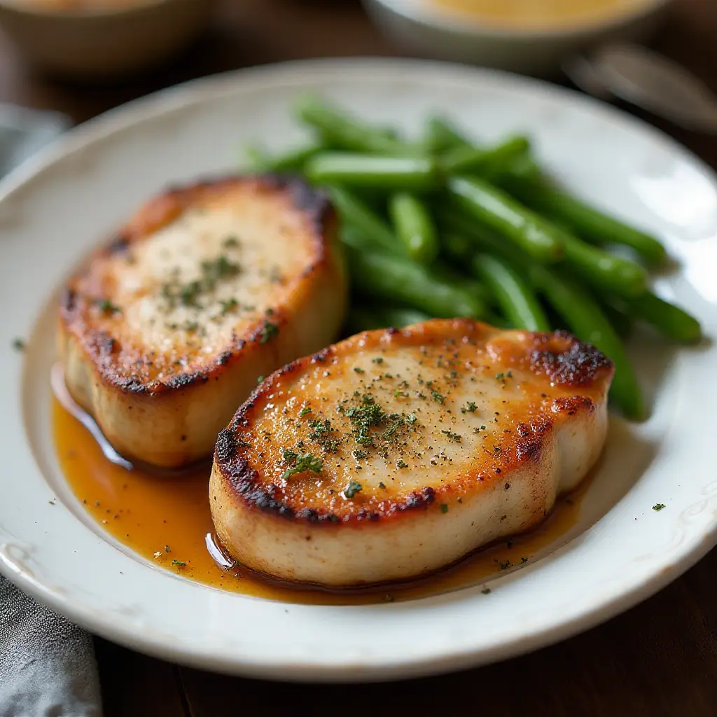 Perfect Simple Roasted Pork Chops