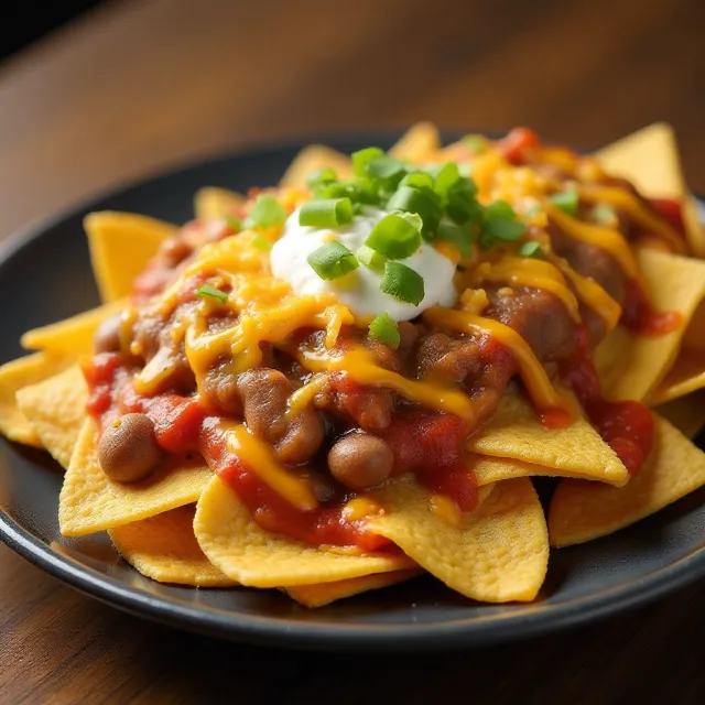 Copycat Triple Layer Nachos
