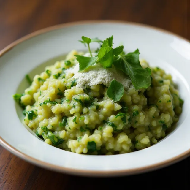 Arugula Risotto