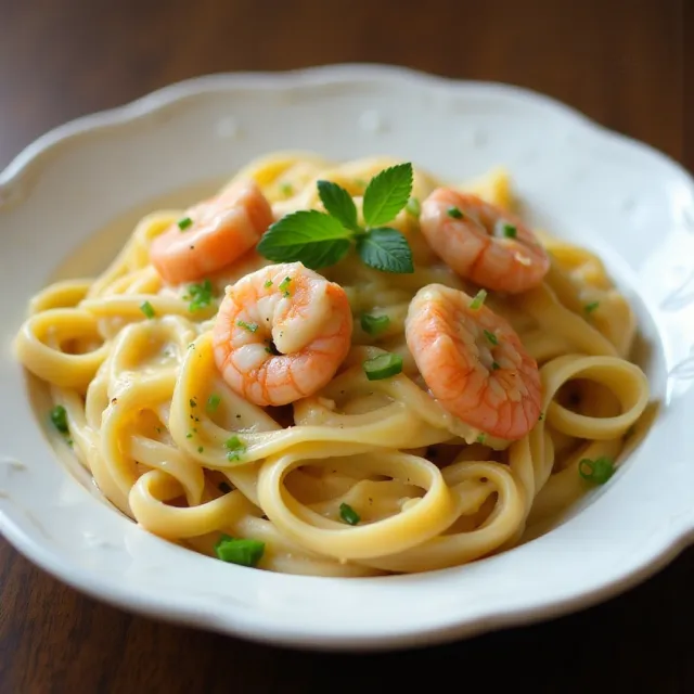Seafood Fettuccine