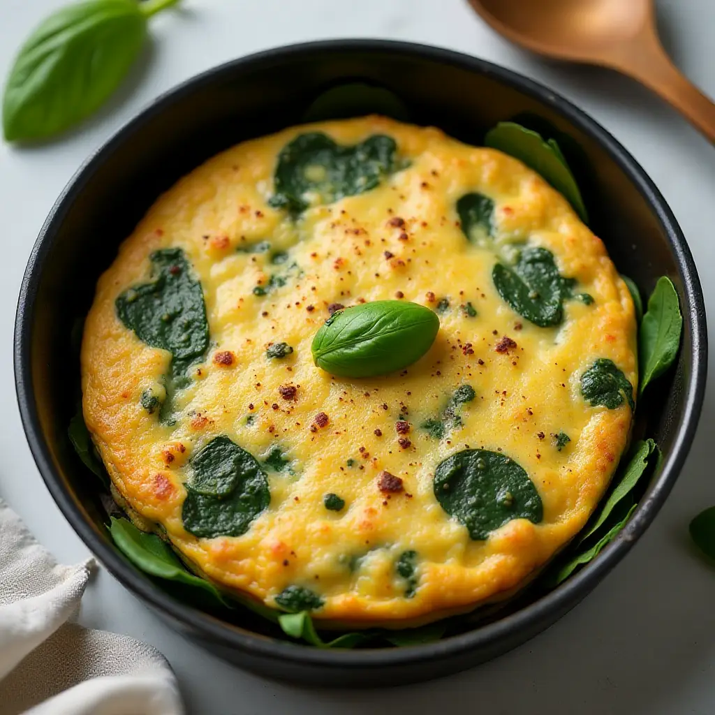 Air-Fried Greek Yogurt Frittata