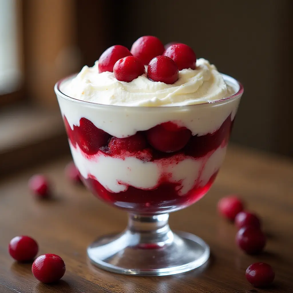 Cranberry Parfait
