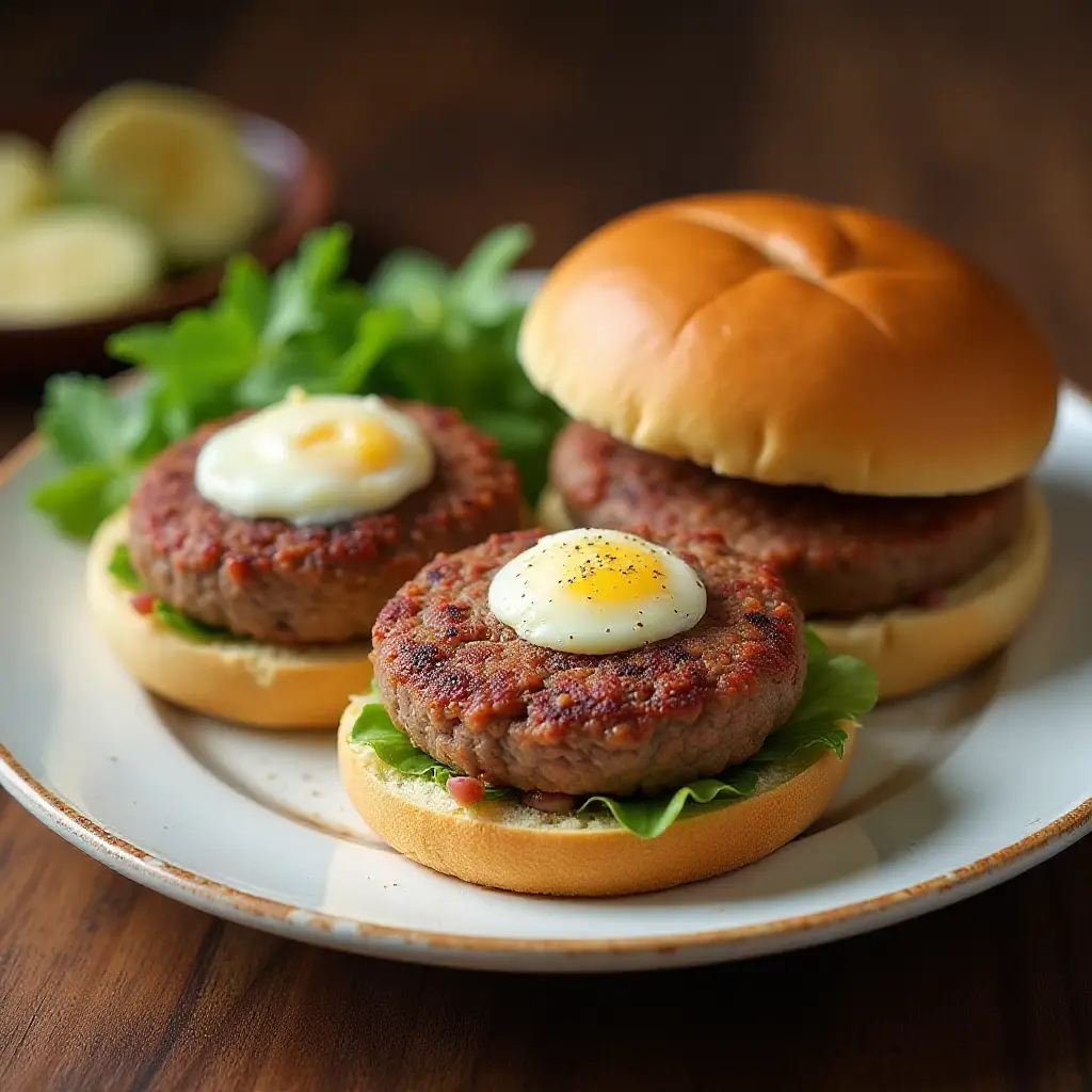 German Hamburgers (Frikadellen)