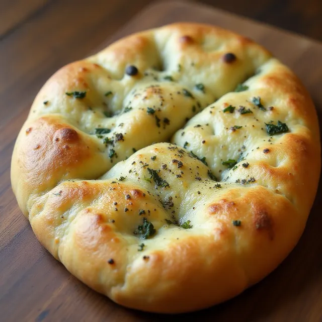 Deliciously Easy Garlic Herb Focaccia