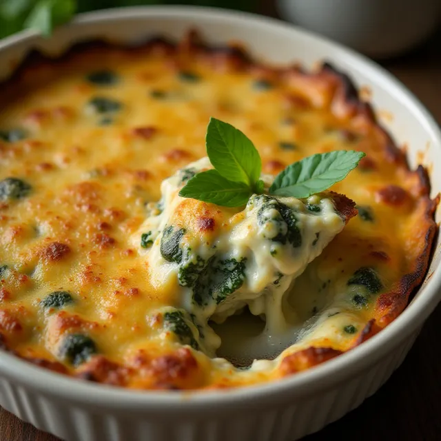 Hot Artichoke and Spinach Dip