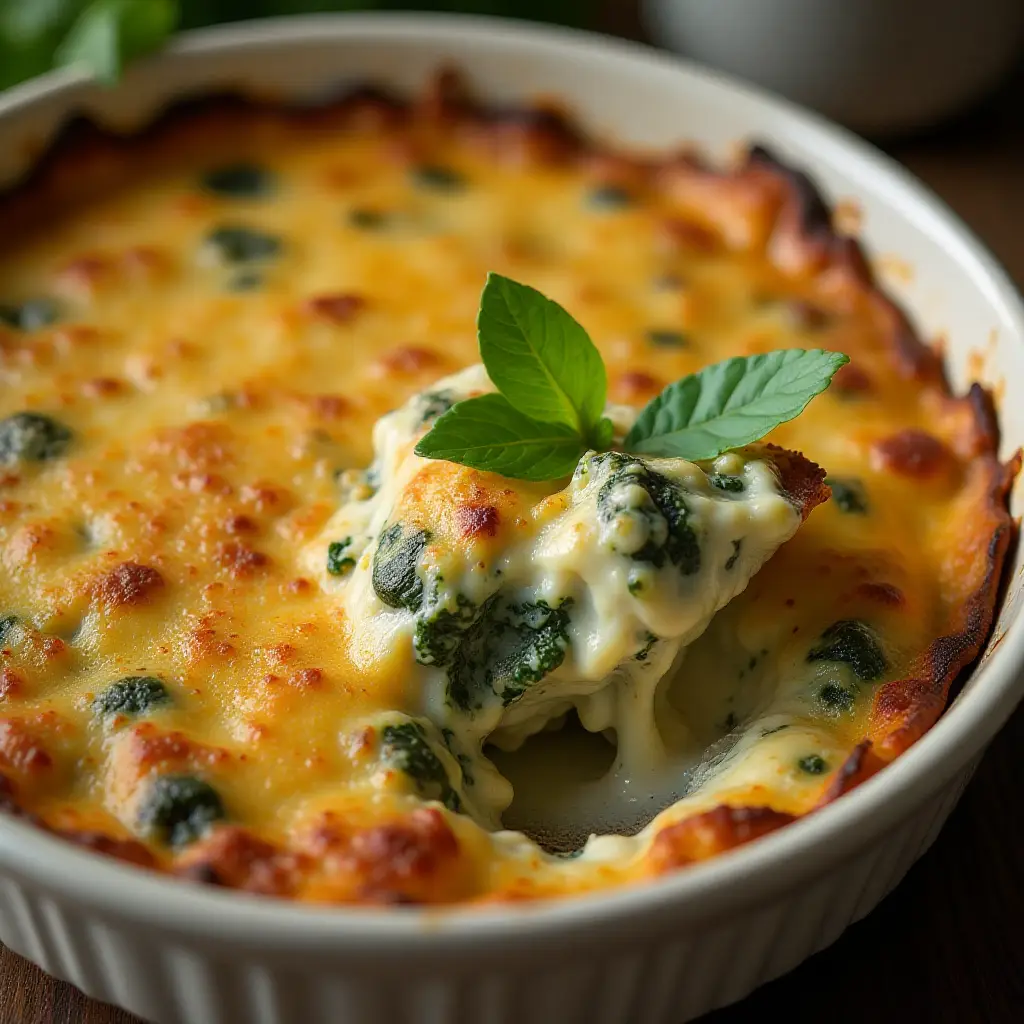 Hot Artichoke and Spinach Dip