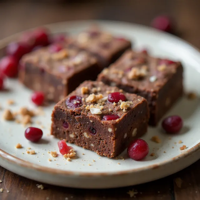 Chocolate-Cranberry Energy Bars