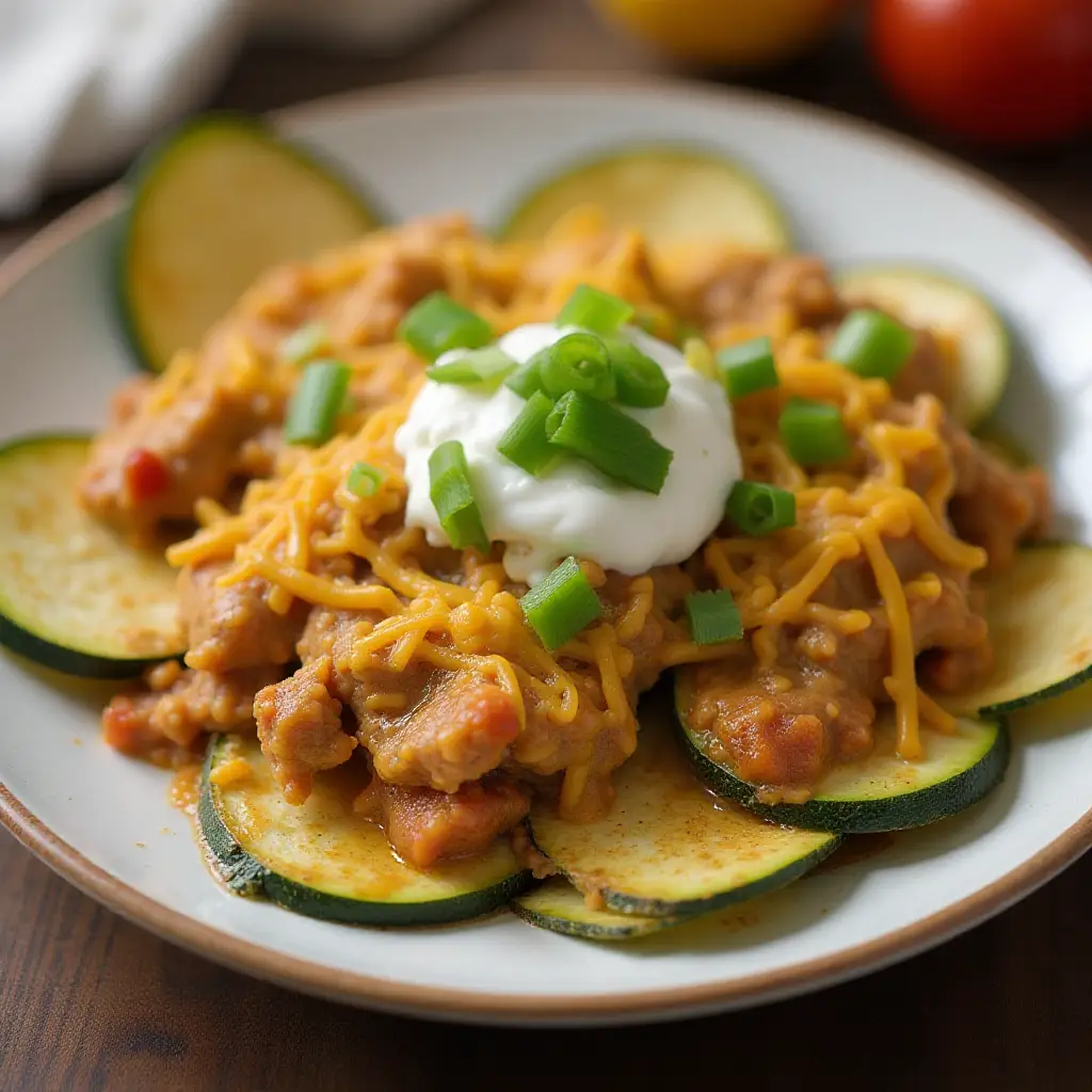Zucchini Nachos
