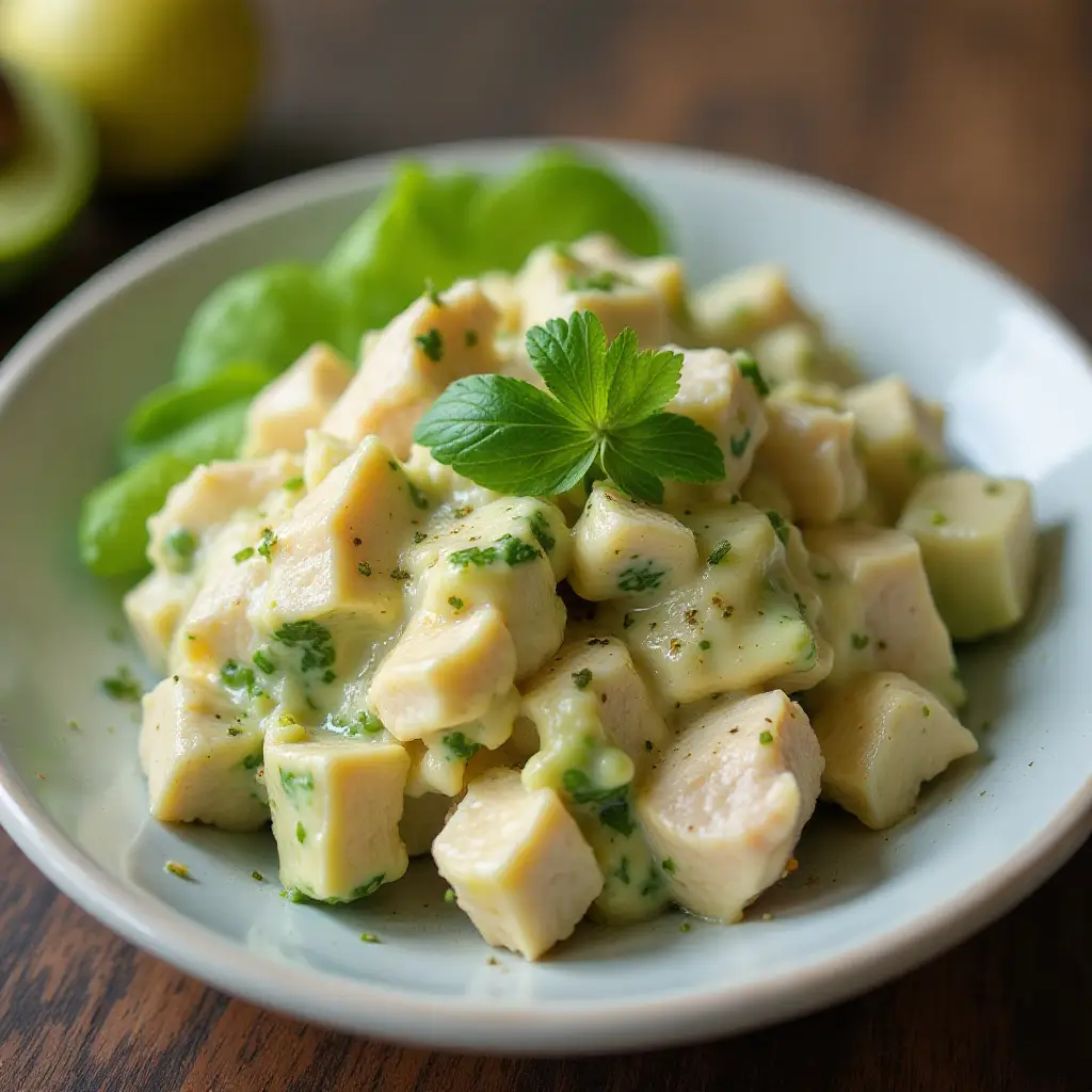 Creamy Avocado Chicken Salad