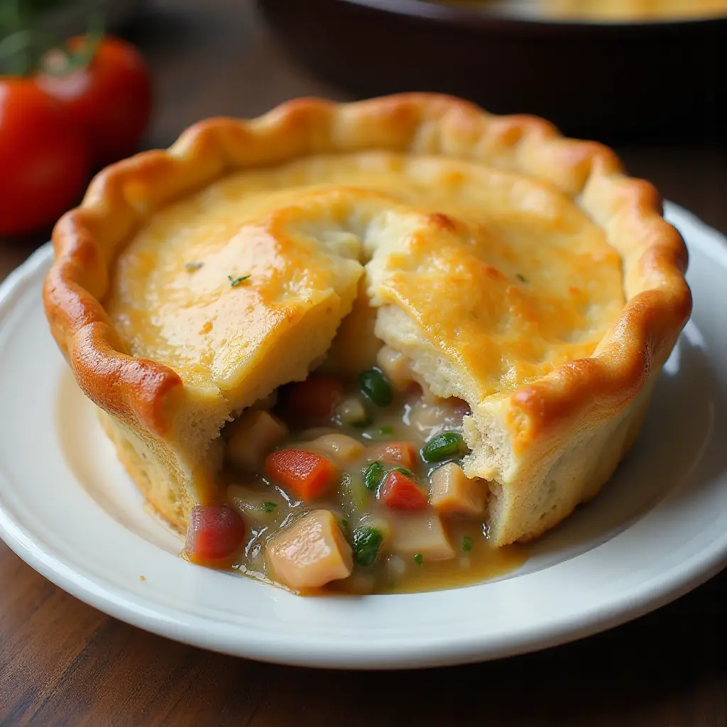 Cajun Chicken Pot Pie