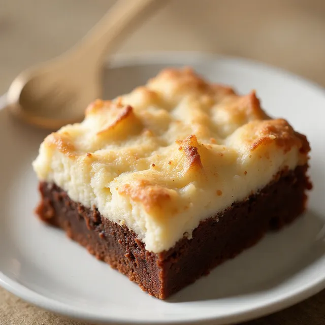 Coconut Macaroon Brownies