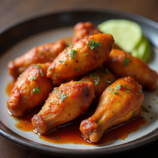 Grilled Buffalo Wings