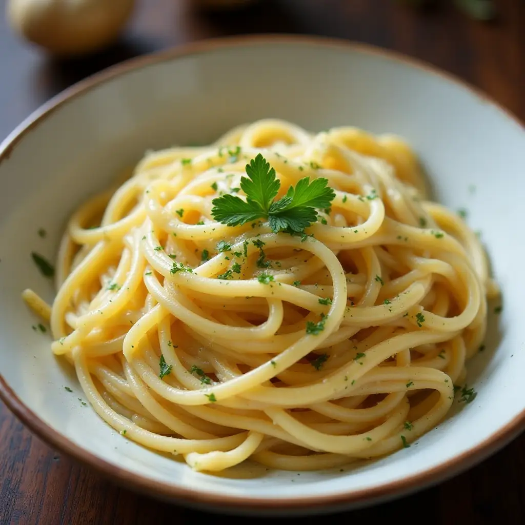 Creamy Garlic Pasta