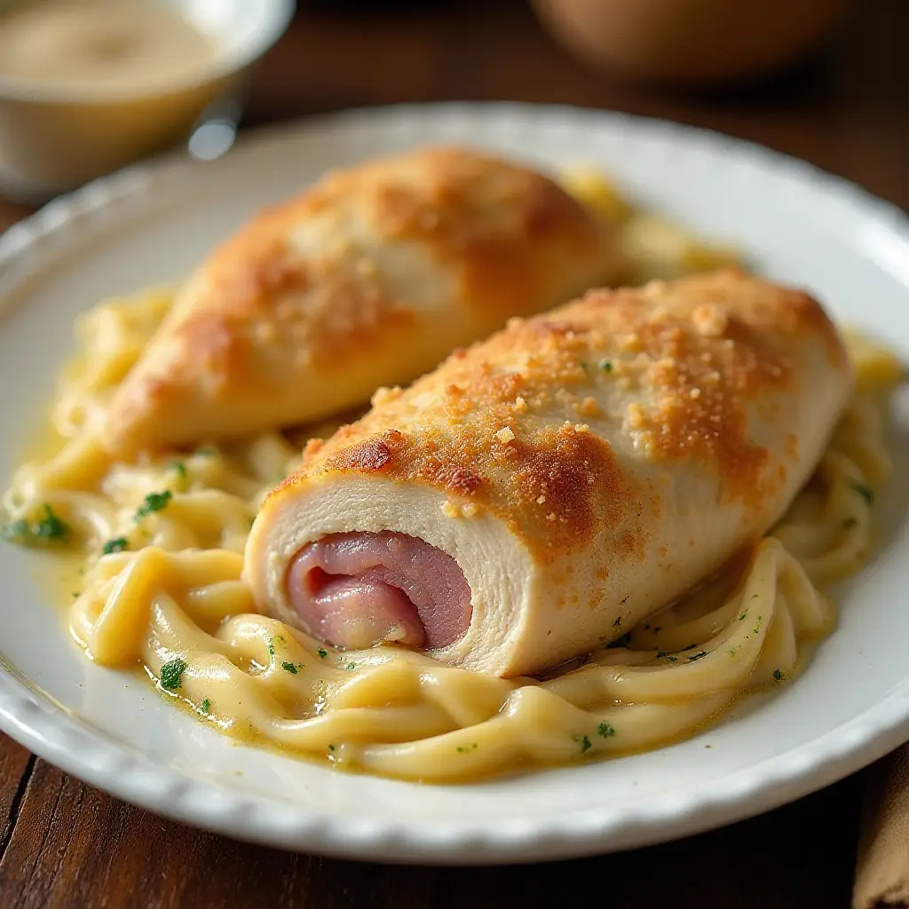 Weeknight Chicken Cordon Bleu
