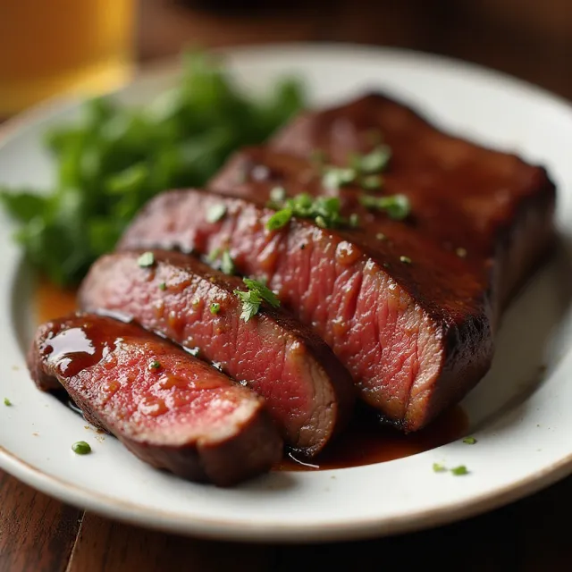 Beerbecue Beef Flank Steak