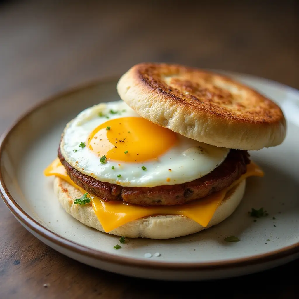 Halloumi Breakfast Sandwiches