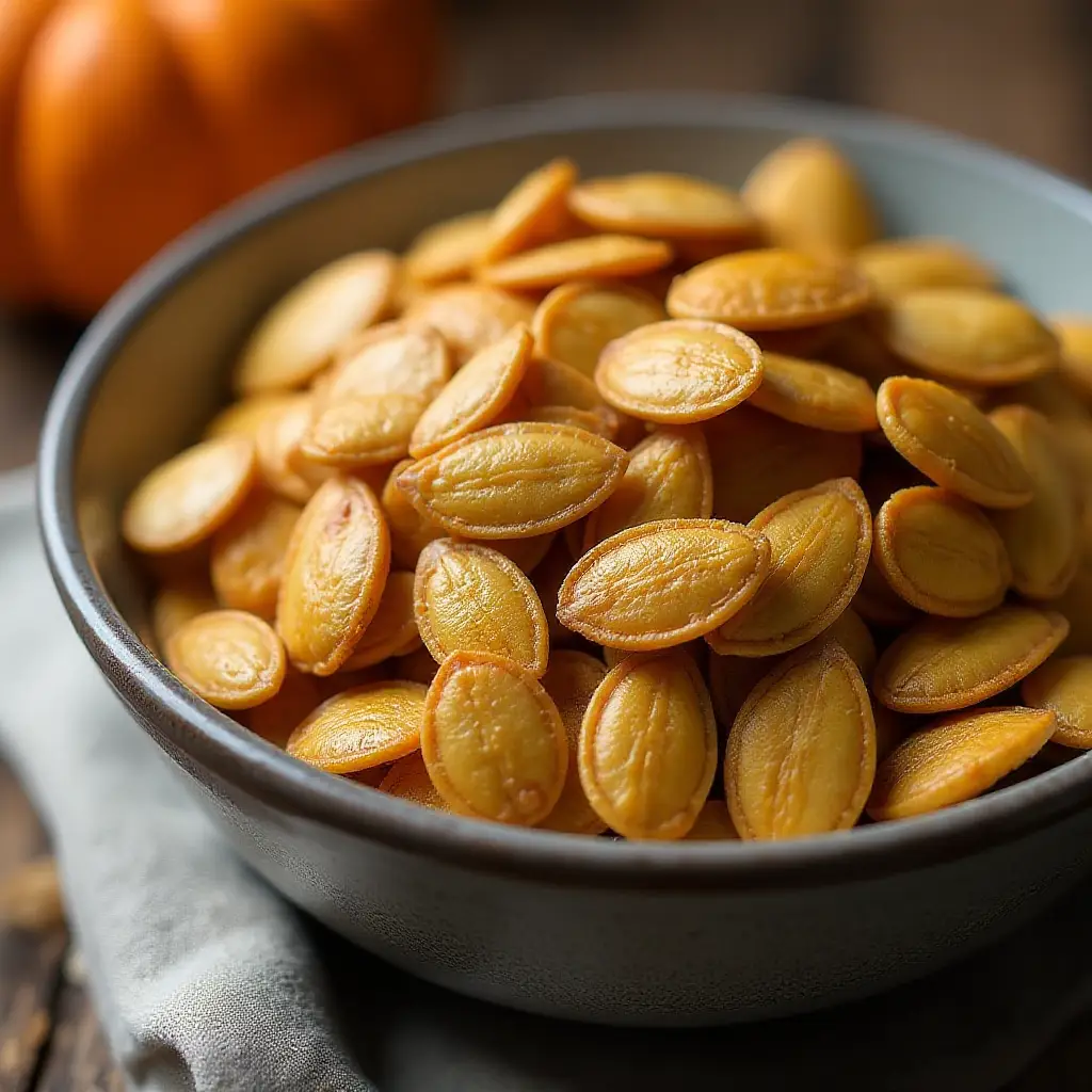 Crispy, Crunchy Pumpkin Seeds
