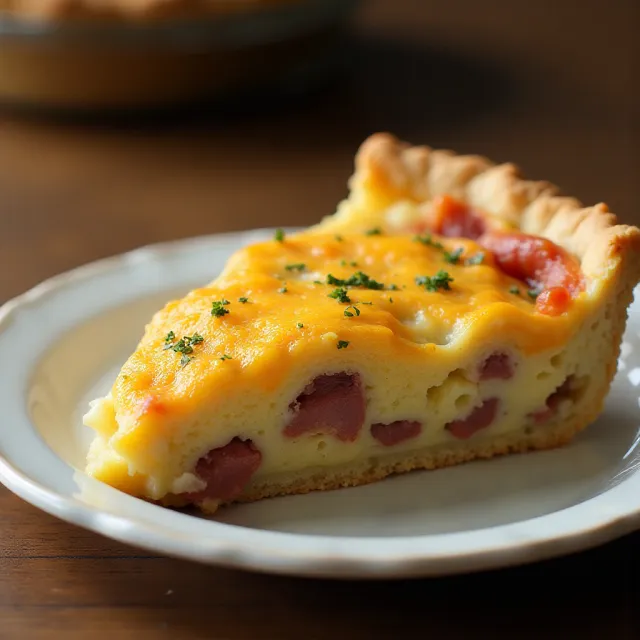 Corned Beef Hash Quiche