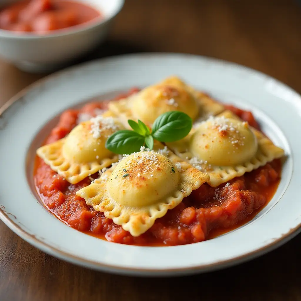 Air Fryer Ravioli