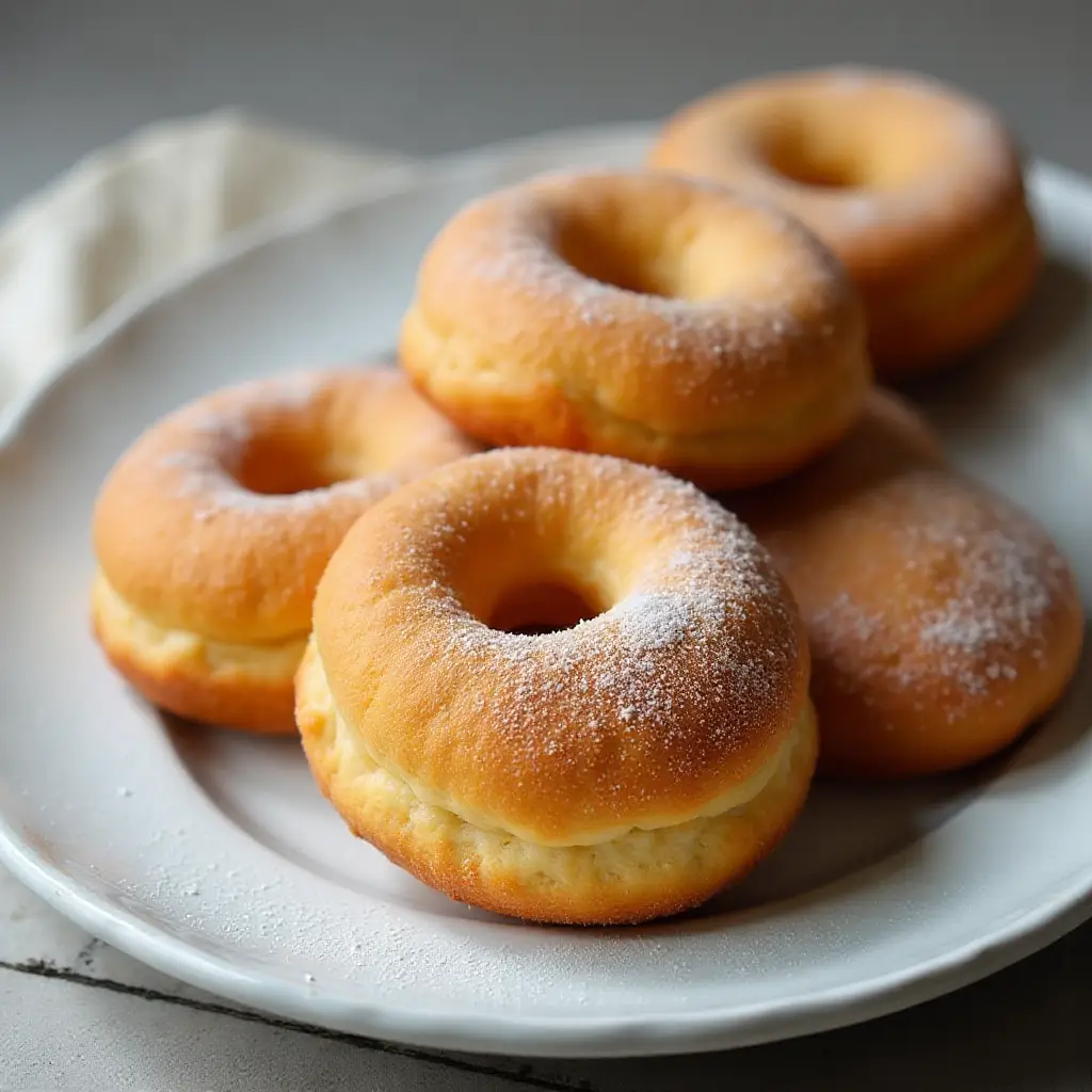 Bugnes Moelleuses (French Doughnuts)